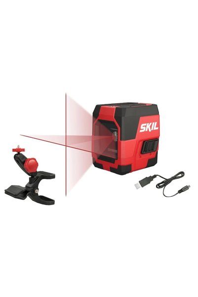 Skil Nivelă laser, cu linii în cruce, lumină roșie, MT1E1910AA, cu autonivela...