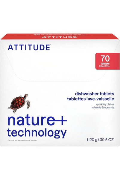 BIO SPECTRA ATTITUDE كبسولات غسيل الأطباق من أتيتيت، منظف أطباق طبيعي المصدر،...