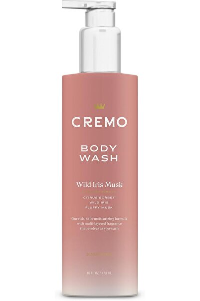 Cremo Wild Iris Musk Skin Moisturizing Body Wash for Women, Notes of Citrus S...