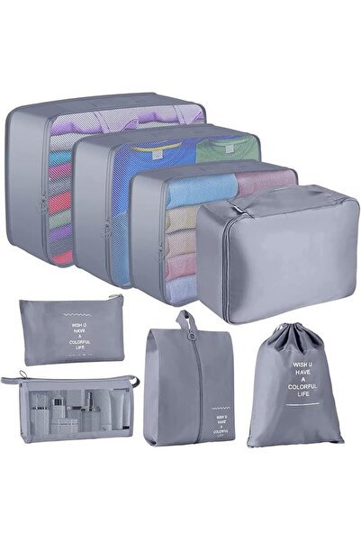 Arabest Packing Cubes for Suitcase, 8 PCS Lightweight Travel Luggage Organize...
