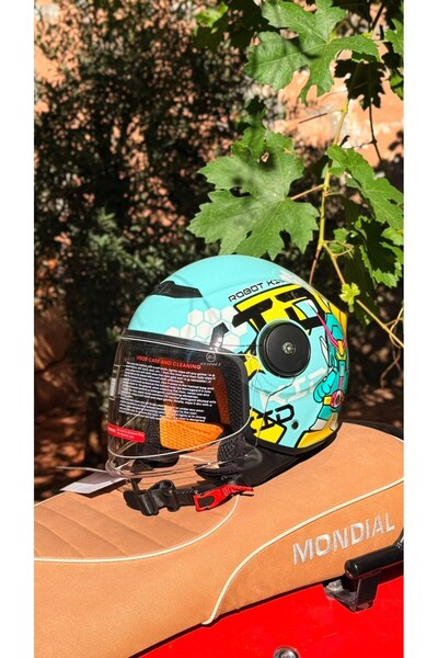 JK20 JK 555 YAZLIK ÇOCUK KASK MAVİ (ECE 22-05 sertifika)