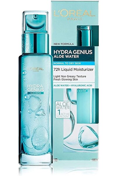 L'Oreal Paris Elvive مرطب سائل هيدرا جينيوس من لوريال باريس بماء الصبار وحمض ...
