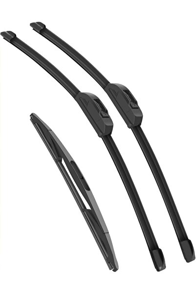 Generic 3 Wipers Fit for Jeep Wrangler 2017-2007，Wrangler JK 2018,Windshield ...