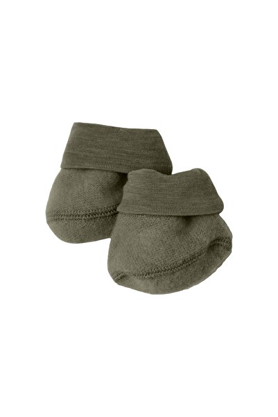 name ıt Botine din lână merinos, verde măsliniu
