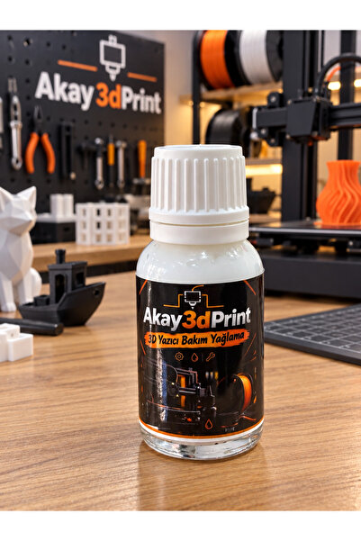 3D Yazıcı Bakım Yağı 15 gr – 3D Printer Rulman, Mil ve Hareketli Parça Yağı