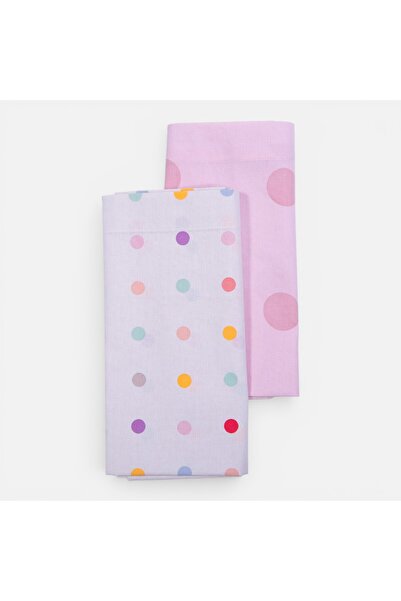 Nef Nef Homeware Nef Nef Βαμβακερά Σεντόνια Κούνιας με Βρεφικά Σχέδια 2 τεμαχίων