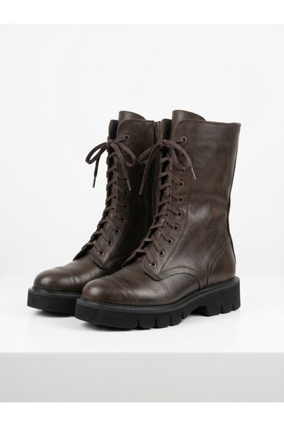 KARVENSHOES Genuine Leather Antique Brown Boots 61