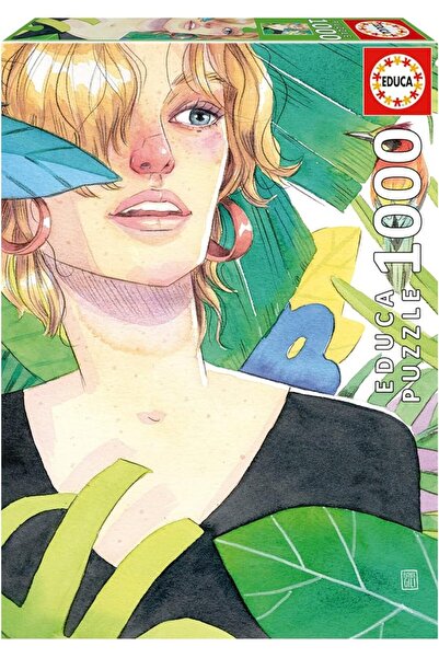 EDUCA - Tropical, Esther Gili | 1000 piece puzzle. Measurement: 48 x 68 cm. F...