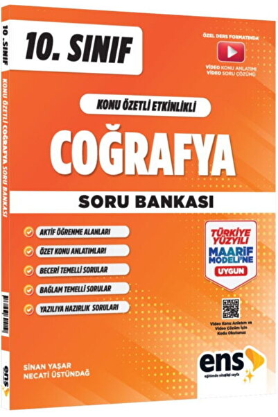 Ens Yayıncılık 10. Sınıf Coğrafya Konu Özetli Etkinlikli Soru Bankası 2027