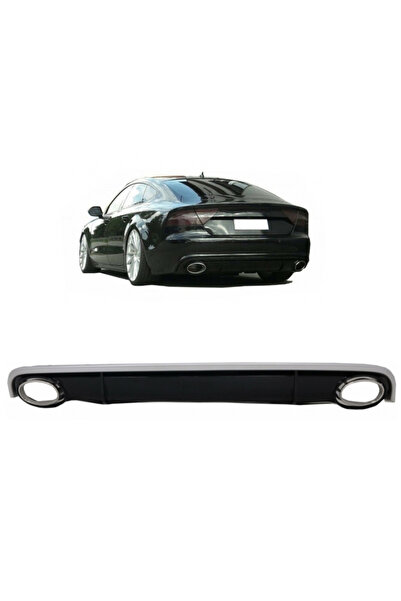 CΑRΝΕR Διαχύτης Πίσω Προφυλακτήρα Για Audi A7 4G 10-14 Εμφάνιση RS7 Για Απλό ...