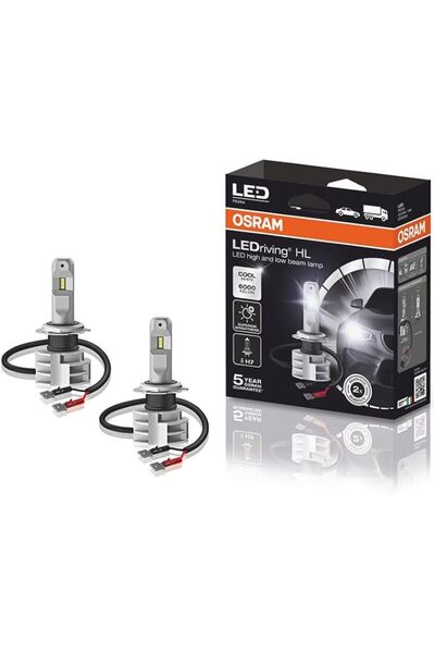 OSRAM LED VALUE OSRAM LEDriving HL Gen2, ≜H7, Led Car Lights, High And Cross ...