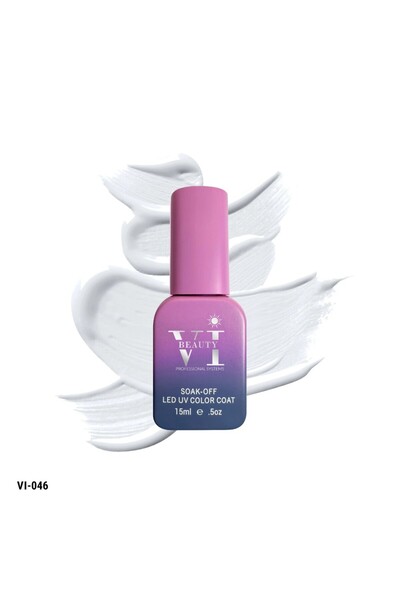BEAUTY VI Ημιμόνιμο Βερνίκι Νυχιών 046 Γκρι Πάγου 15ml Γκρι Πάγου