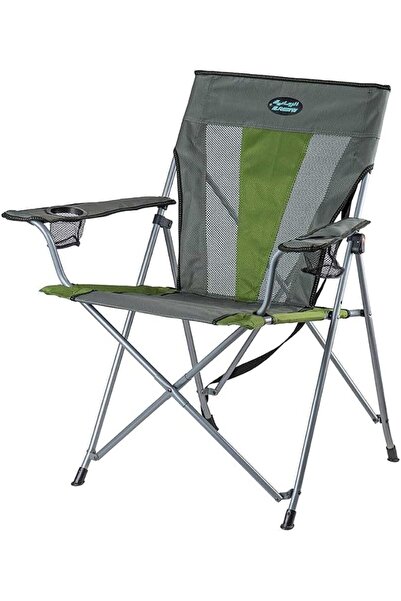 AL0 Polyester Dual Tone Folding Camping Chair
