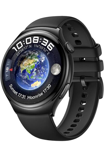 Huawei eKit ساعة ذكية WATCH 4، شاشة منحنية ثلاثية الأبعاد، معلومات صحية بانطل...