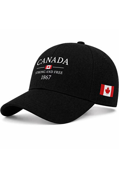 l'eivor Canada 1867 Printed Velcro Cotton Hat