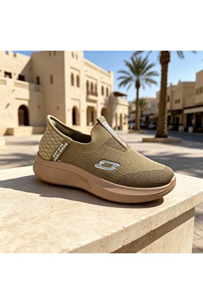 WUXIAO MALL أحذية مشي رجالية محبوكة سهلة الارتداء، أحذية رياضية خفيفة الوزن و...