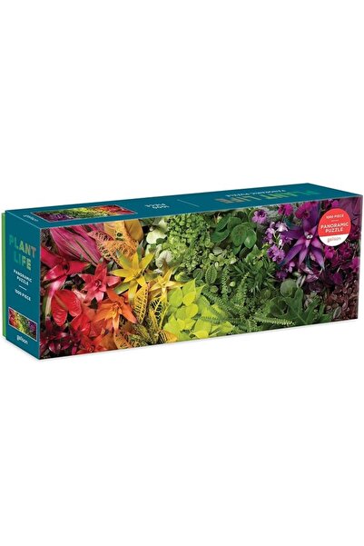 Galison Plant Life 1000 Piece Panoramic Puzzle