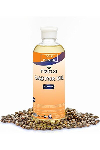 TRIOXI زيت الخروع المعصور على البارد للبشرة والشعر 500 مل