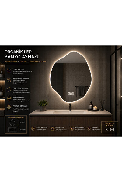 ORGANİK LED BANYO AYNASI