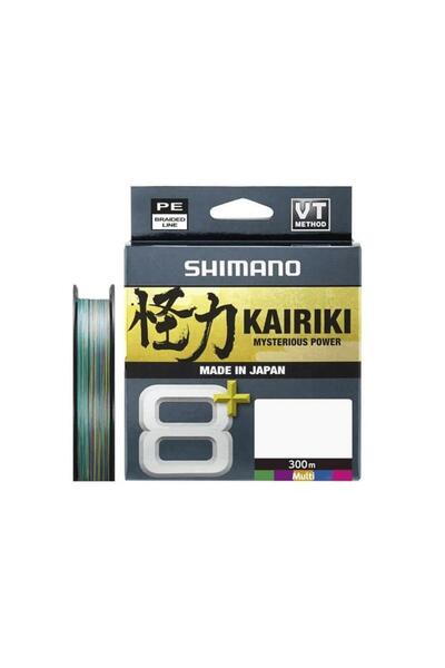 Shimano Kairiki 8 + Plus 300m Multicolor İp Misina