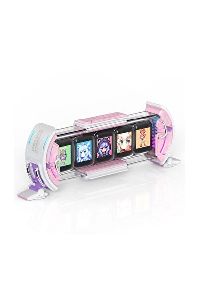 DIVOOM Times Gate Pixel Art Informative Display (Pink)