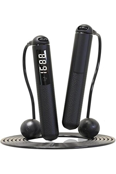 NIUBI Cordless Smart Jump Rope with Digital Counter & APP Data Record, Portab...