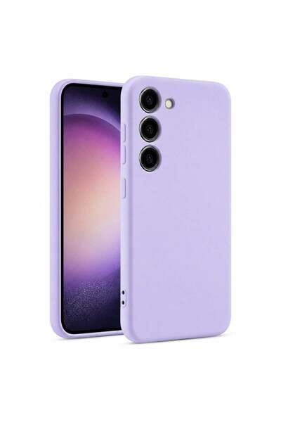 vıonex Μαλακή Θήκη για Samsung S25 Plus, Μικροΐνες, TPU - Παστέλ Λιλά