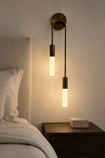 Snikstra Elara Duo Eskitme Kaplama 2×3W Günışığı LED’li Modern Duvar Apliği -