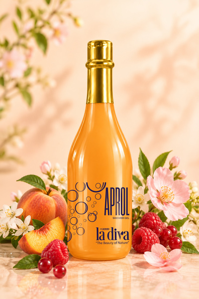 La Diva Şampanya Duş Jeli - Aprol 500 ml