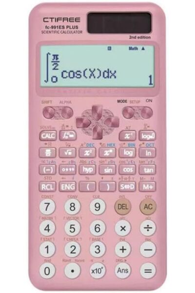 GENERAL Portable 991ES Plus-2nd Edition Scientific Calculator Student Station...
