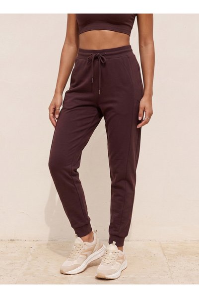 Adot Drawstring Waist Joggers