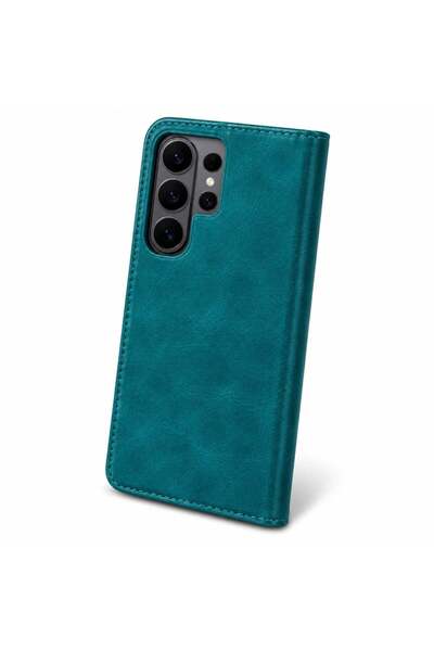 vıonex Husa Flip Piele pentru Samsung S26 Ultra, Deluxe, Magnetic Wallet - De...