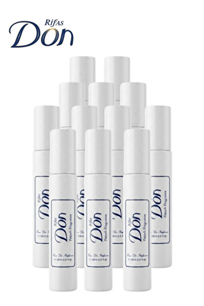 Rifas Don 12 Pieces Don French Fragrance Eau De Perfume 18 ML