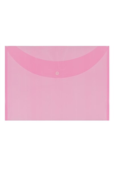 OEM Dosar din plastic cu închidere 25x35cm Roz
