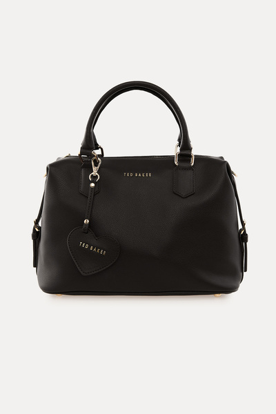 Ted Baker Siyah Kalp Charm Detay Flotter El Çantası
