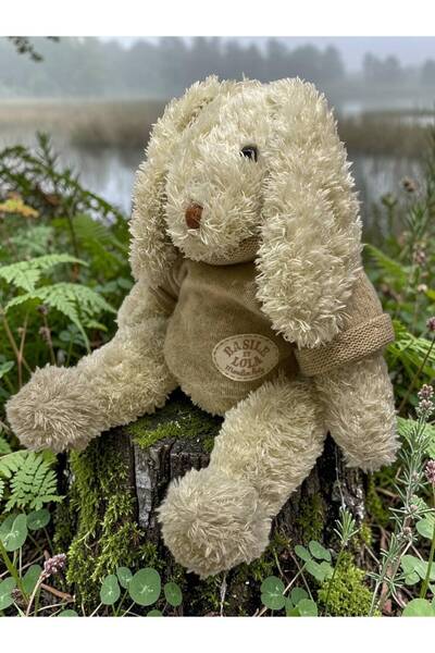 Basile et Lola Lola Krem Peluş Tavşan – 45 cm