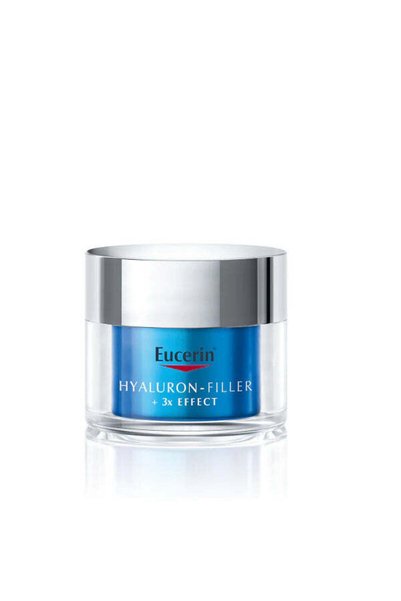 Eucerin هيلورون-فيلر + جل ليلي معزز للرطوبة بتأثير 3X - 50 مل