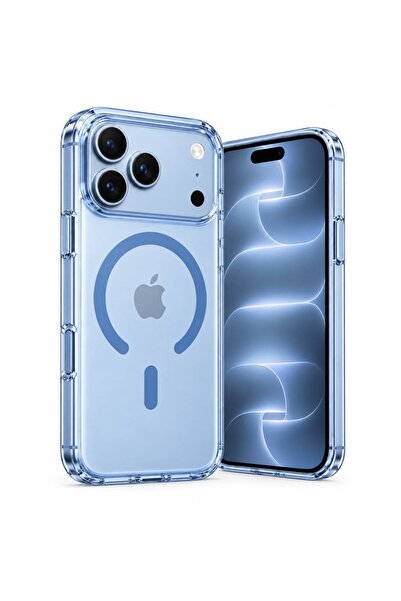 n noppax İphone 18 Pro Max uyumlu mika magsafe özellikli şeffaf sararmaz lüx ...
