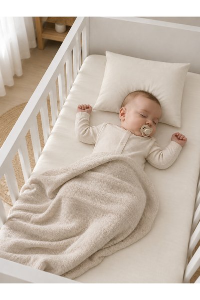 ngn collection 100% Cotton Interlock Soft Baby Bed Sheet and Pillowcase Set 60X120 cm Bed Sheet 35X45 cm Pillowcase