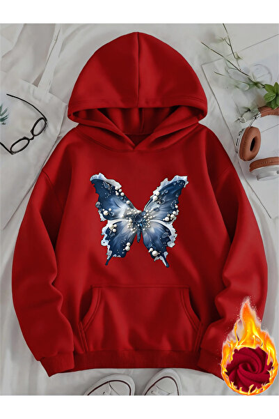 Deocept Unisex Women's Printed Hooded Kangaroo Pocket Comfortable Fit Regular...