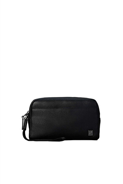 Calvin Klein Emblem Hw Pouch W/ Handle Erkek Cüzdan Siyah