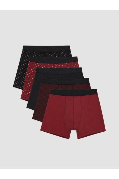 LC Waikiki Boxeri bărbați din bumbac elastic, pachet de 5