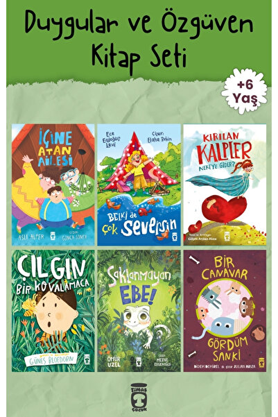 Timaş Çocuk Duygular ve Özgüven 6 Kitap Set - - 6-7 Yaş 1.-2. Sınıf - Empati ...