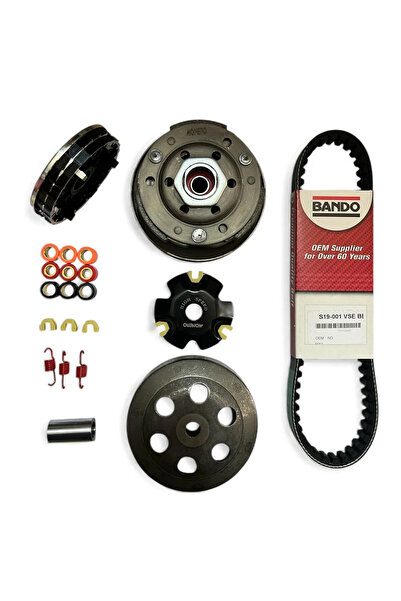 MOTOSOR PERFORMANSLI SCOOTER 50 cc 80 cc ÖN VARYATÖR + ARKA DEBRİYAJ + BANDO ...