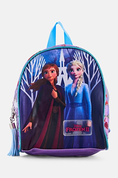 Disney Kids Girl Frozen Backpack, Multicolor
