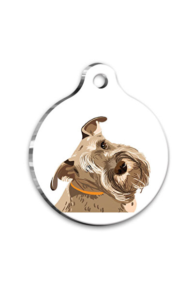 Pet Tag Art Qr-Ecs056-M