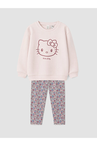 LC Waikiki Σετ για κοριτσάκια με στάμπα Hello Kitty