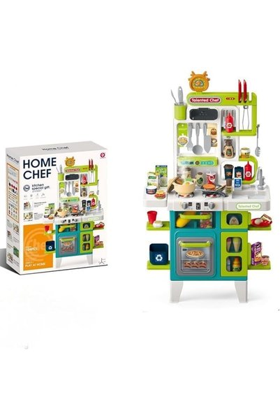 Colorland Talented Chef Kids Play Kitchen Playset, 104 Pieces