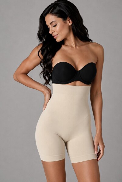 DWOY Long Seamless Corset for Abdomen and Hip Lifting, High Waist Corset - Sk...