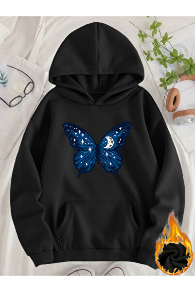Deocept Unisex Women's Printed Hooded Kangaroo Pocket Comfortable Fit Regular...